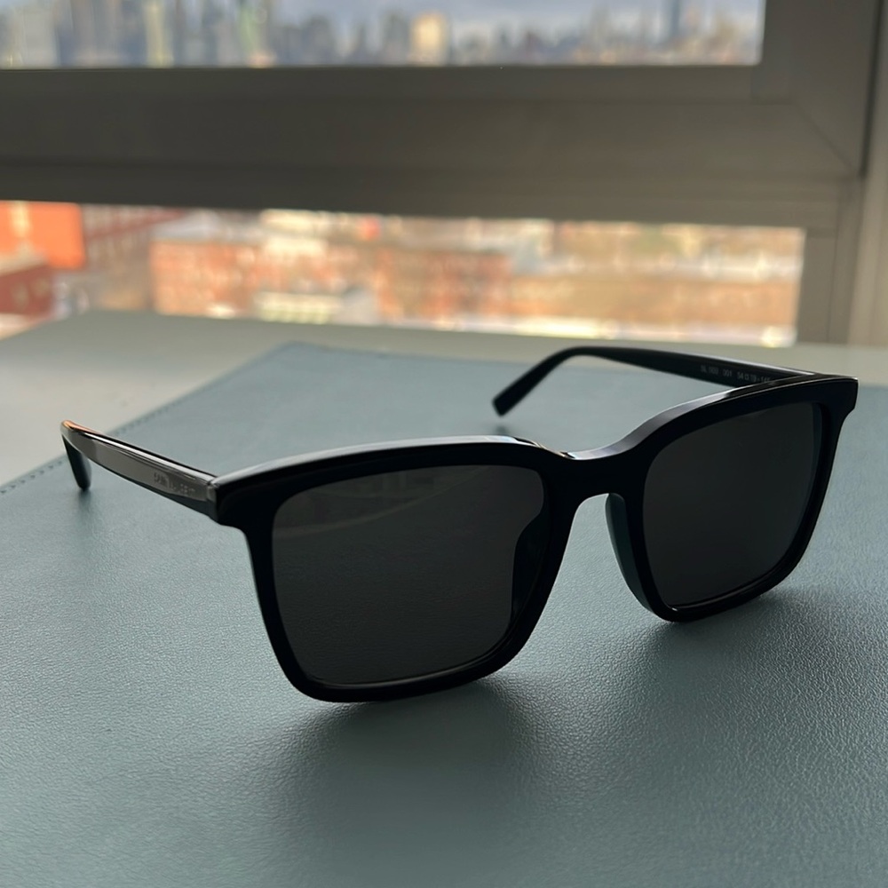 Saint Laurent Designer Sunglasses Black New